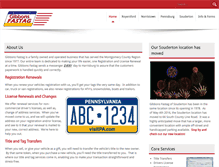 Tablet Screenshot of gibbonsfastag.com